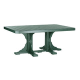 LuxCraft 4' x 6' Rectangular Table - Bar Height