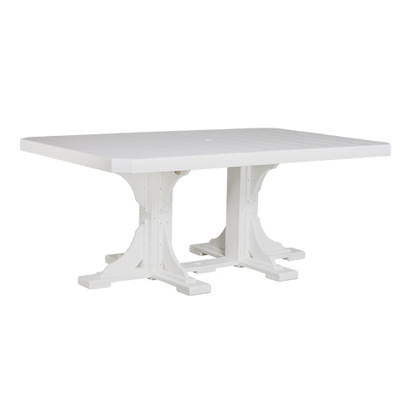 LuxCraft 4' x 6' Rectangular Table - Bar Height