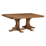 LuxCraft 4' x 6' Rectangular Table - Counter Height