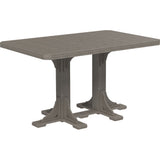 LuxCraft 4' x 6' Rectangular Table - Counter Height