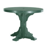 LuxCraft 4' Round Table - Bar Height