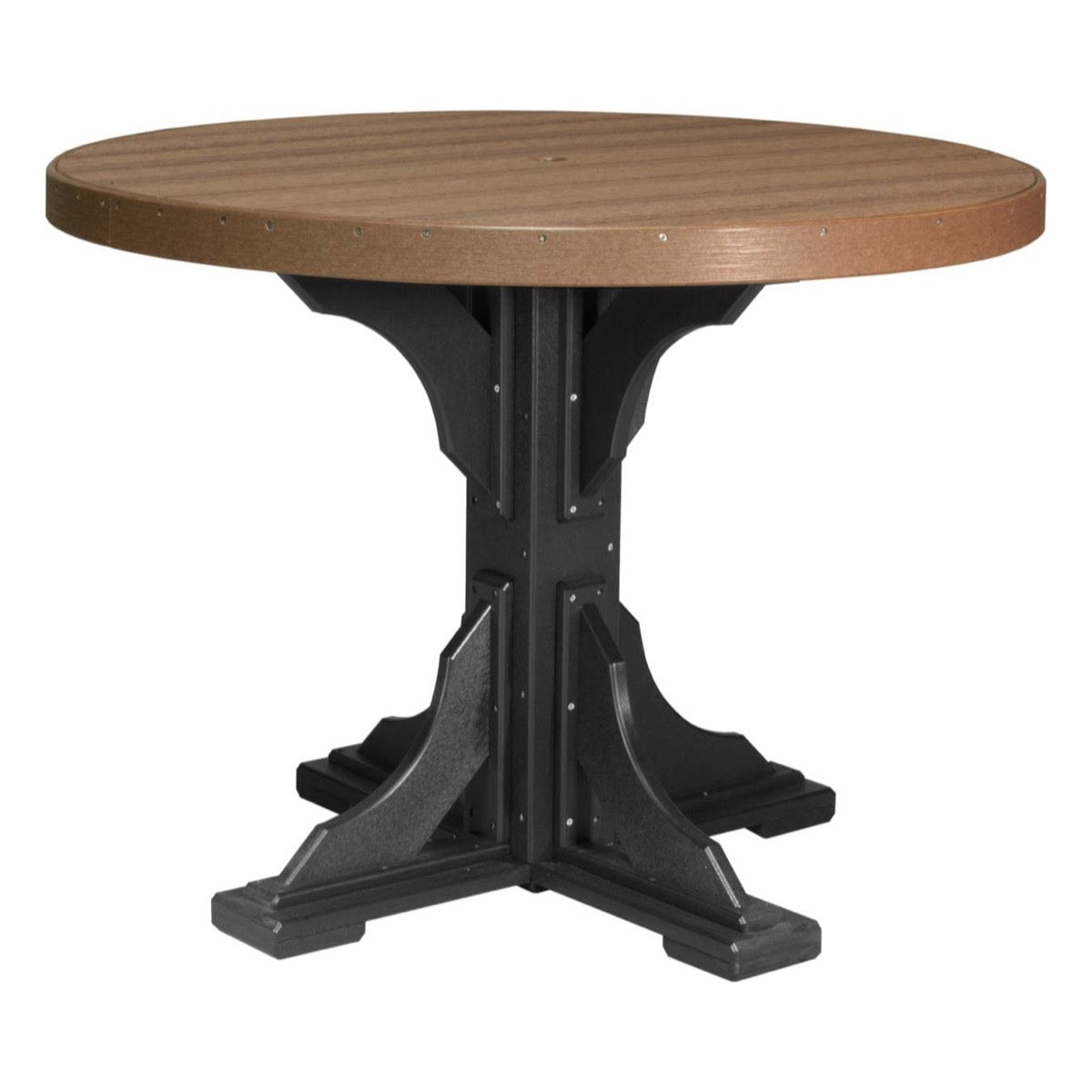 LuxCraft 4' Round Table - Counter Height