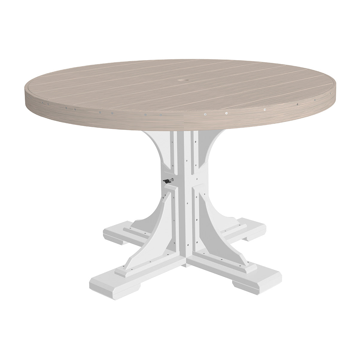 LuxCraft 4' Round Table - Counter Height
