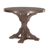 LuxCraft 4' Round Table - Counter Height