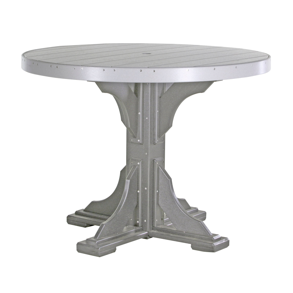 LuxCraft 4' Round Table - Counter Height