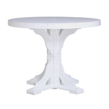 LuxCraft 4' Round Table - Counter Height