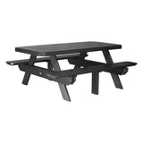 LuxCraft 6' Rectangular Picnic Table