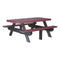 LuxCraft 6' Rectangular Picnic Table