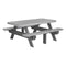 LuxCraft 6' Rectangular Picnic Table