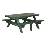 LuxCraft 6' Rectangular Picnic Table