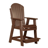 LuxCraft Adirondack Balcony Chair - Counter Height