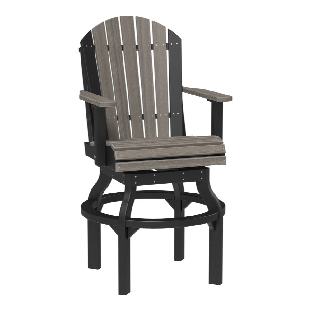 LuxCraft Adirondack Swivel Chair - Bar Height