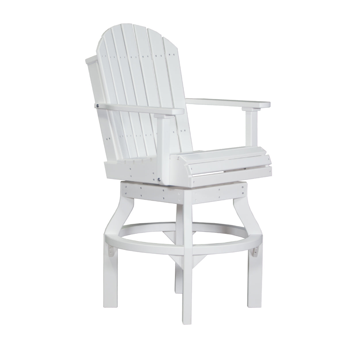 LuxCraft Adirondack Swivel Chair - Bar Height