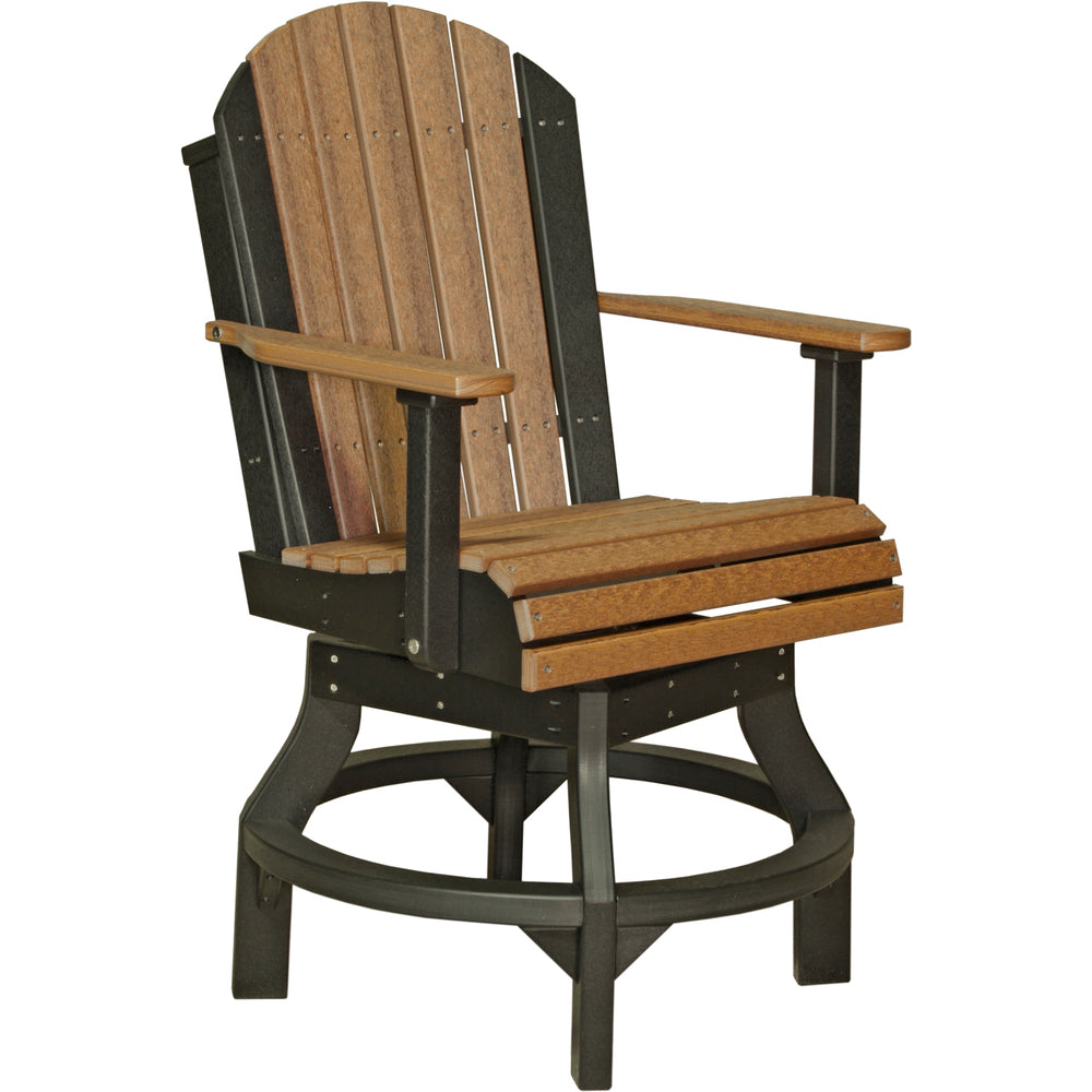 LuxCraft Adirondack Swivel Chair - Counter Height