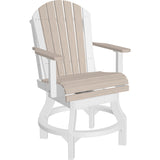 LuxCraft Adirondack Swivel Chair - Counter Height