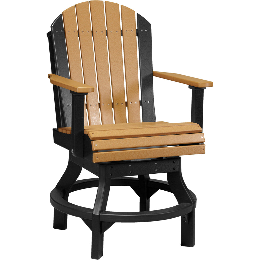 LuxCraft Adirondack Swivel Chair - Counter Height