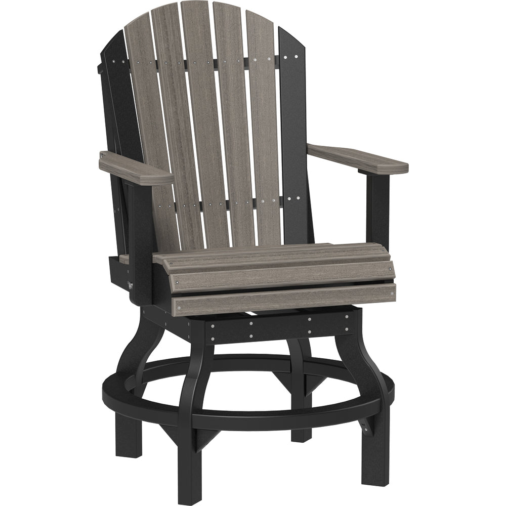 LuxCraft Adirondack Swivel Chair - Counter Height