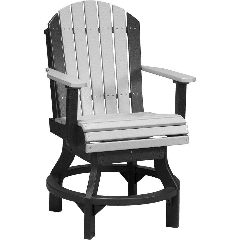 LuxCraft Adirondack Swivel Chair - Counter Height