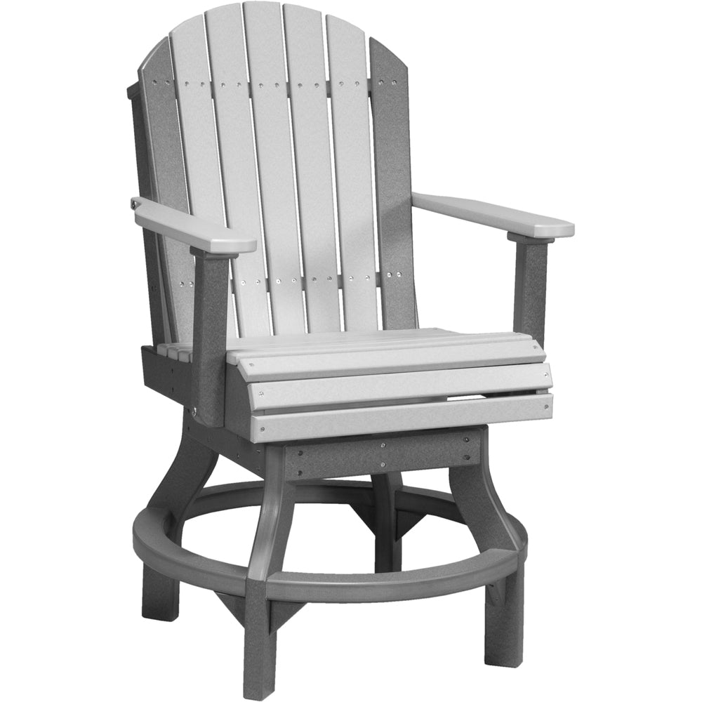 LuxCraft Adirondack Swivel Chair - Counter Height