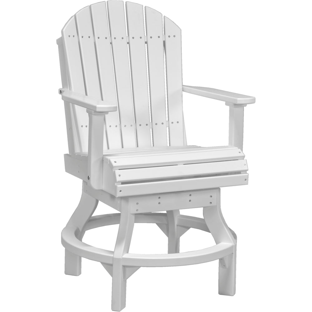 LuxCraft Adirondack Swivel Chair - Counter Height