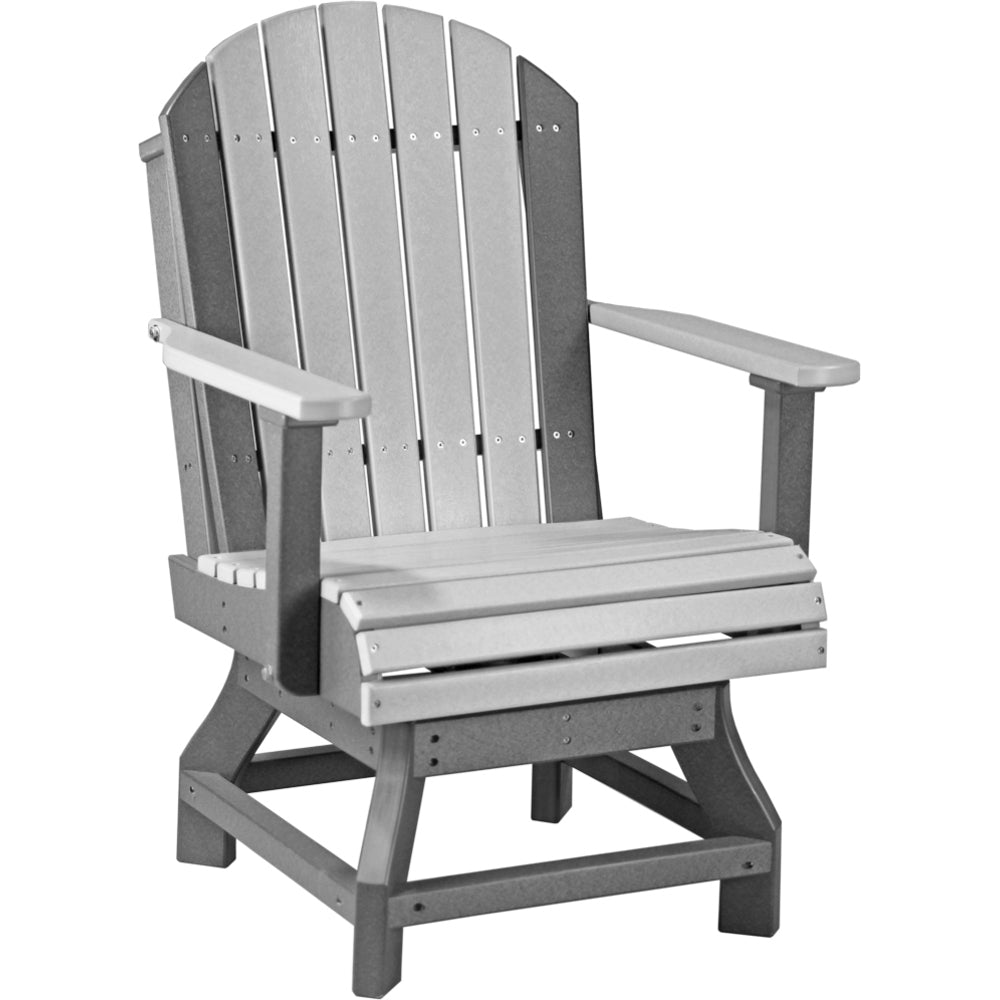 LuxCraft Adirondack Swivel Chair - Dining Height