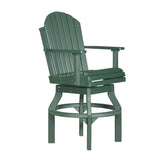 LuxCraft Adirondack Swivel Chair - Dining Height