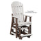 Berlin Gardens Comfo-Back Single Counter Glider
