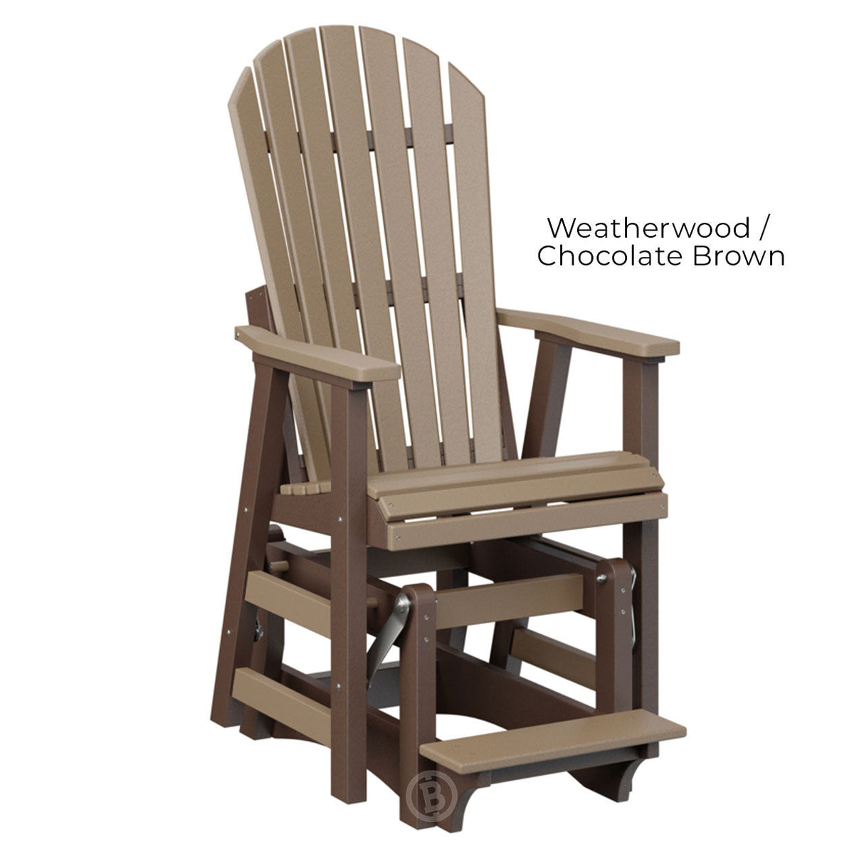 Berlin Gardens Comfo-Back Single Counter Glider