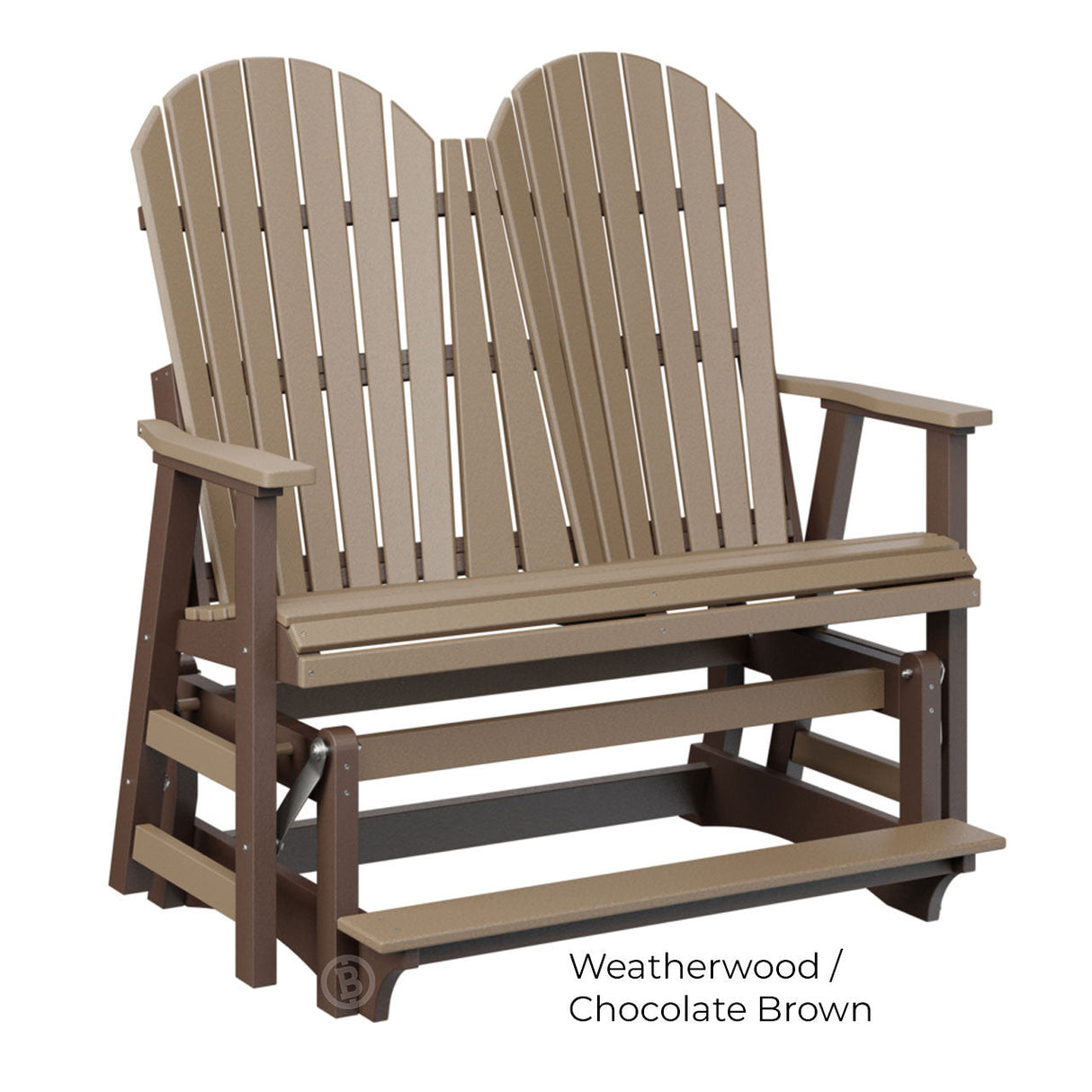 Berlin Gardens Comfo-Back Double Counter Glider