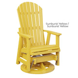 Berlin Gardens Comfo-Back Swivel Glider