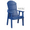 Berlin Gardens Comfo-Back Deck Chair