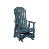 Berlin Gardens Comfo-Back Single Glider with Allochrome Brackets