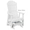 Berlin Gardens Comfo-Back Single Glider