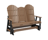 Berlin Gardens Comfo-Back Three Seat Glider w/Console