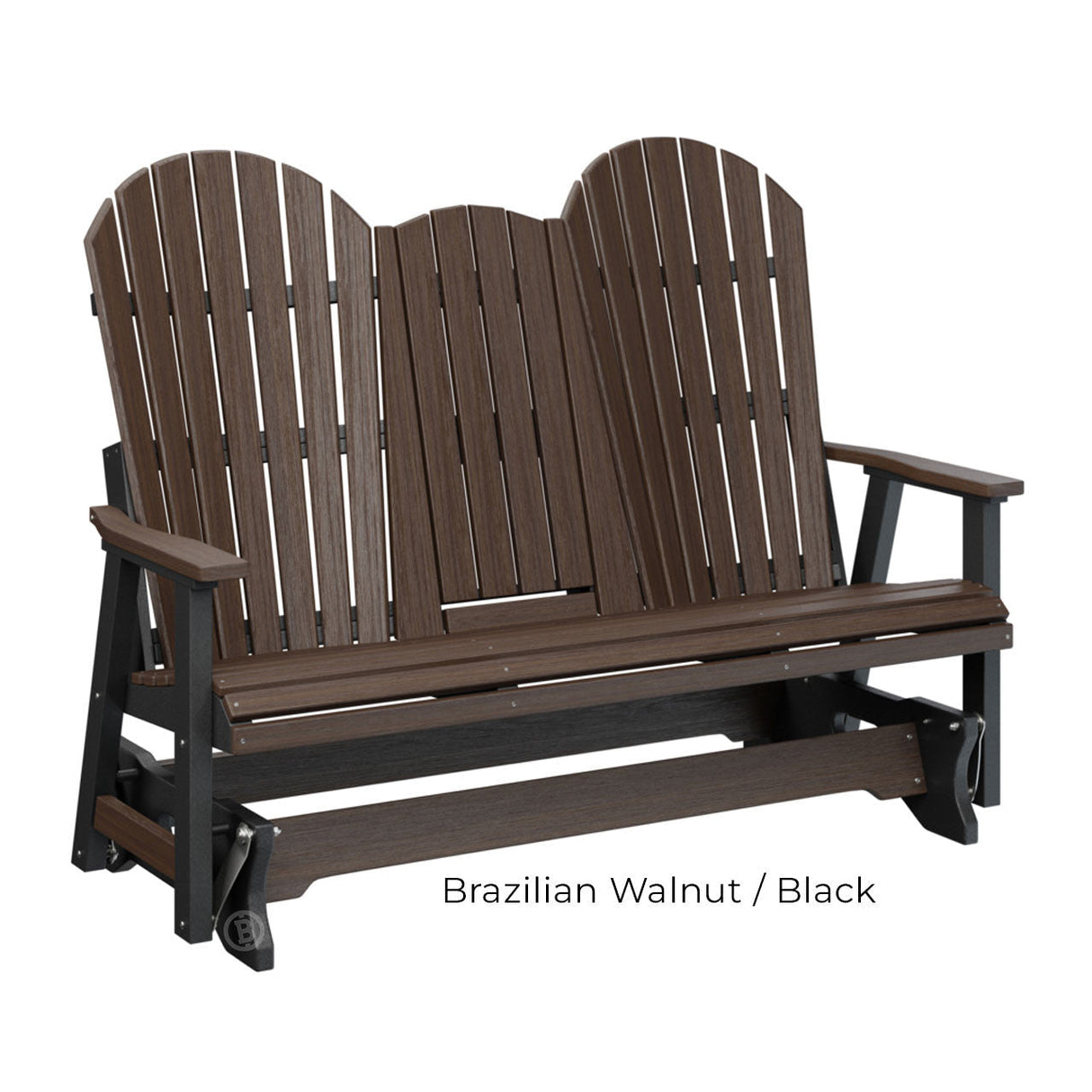 Berlin Gardens Comfo-Back Three Seat Glider w/Console