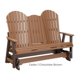 Berlin Gardens Comfo-Back Three Seat Glider w/Console