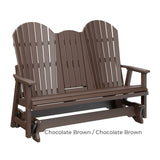 Berlin Gardens Comfo-Back Three Seat Glider w/Console