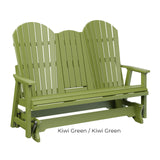 Berlin Gardens Comfo-Back Three Seat Glider w/Console