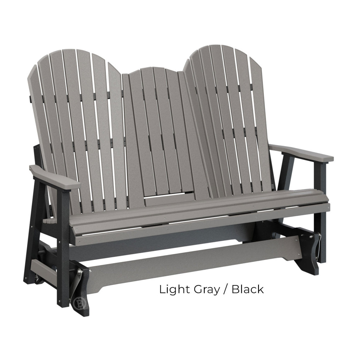 Berlin Gardens Comfo-Back Three Seat Glider w/Console