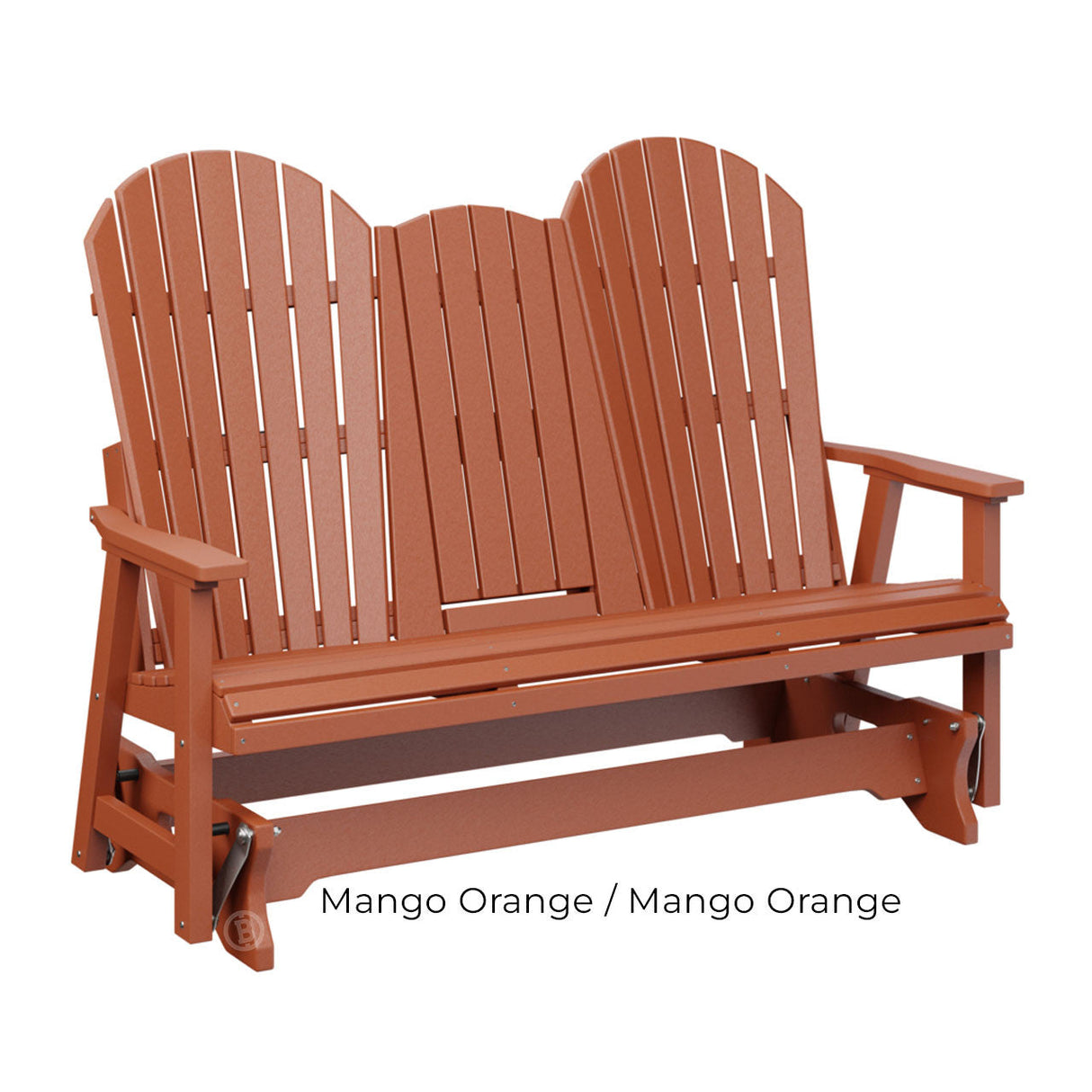 Berlin Gardens Comfo-Back Three Seat Glider w/Console