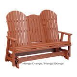 Berlin Gardens Comfo-Back Three Seat Glider w/Console