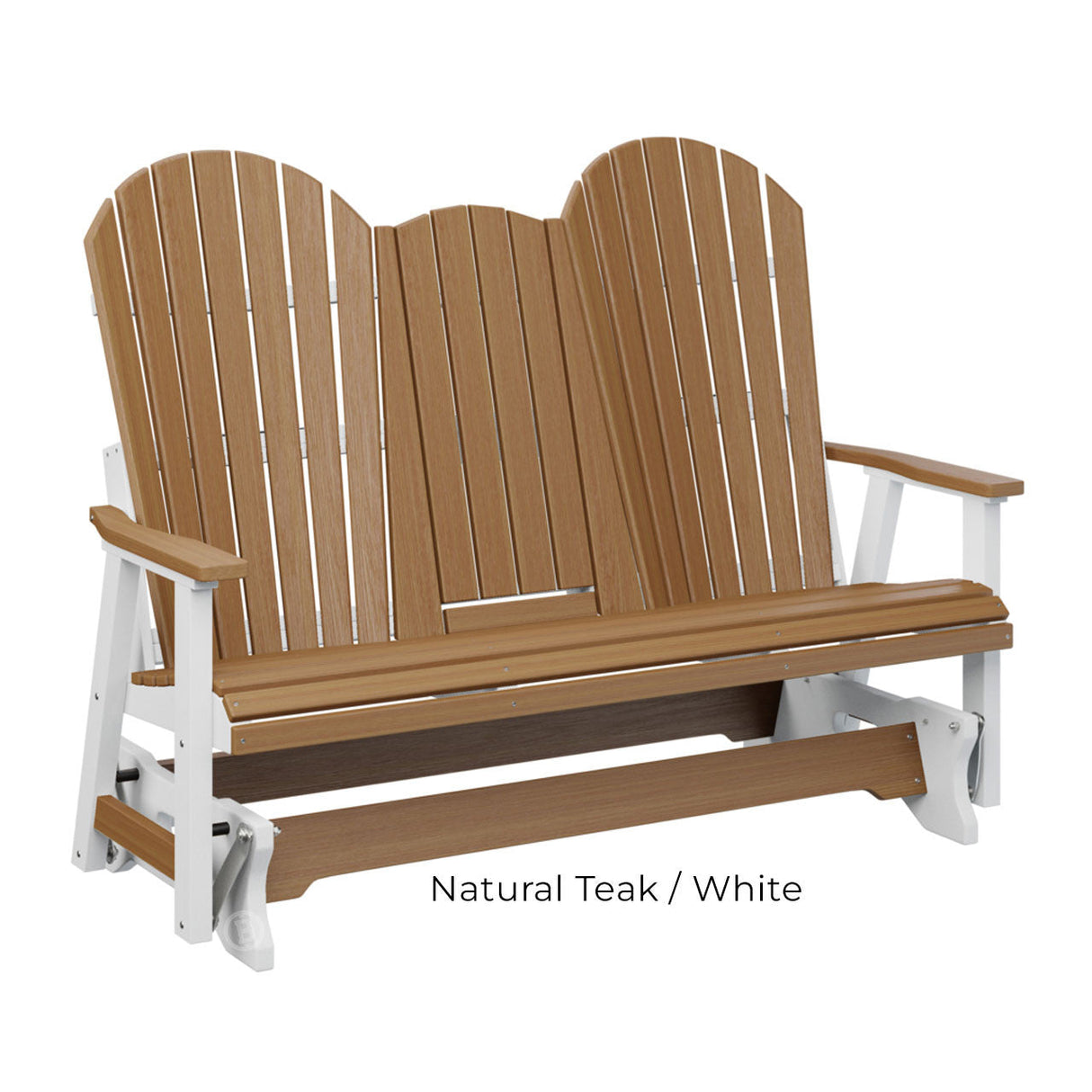 Berlin Gardens Comfo-Back Three Seat Glider w/Console