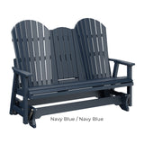 Berlin Gardens Comfo-Back Three Seat Glider w/Console