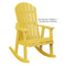 Berlin Gardens Comfo-Back Rocker