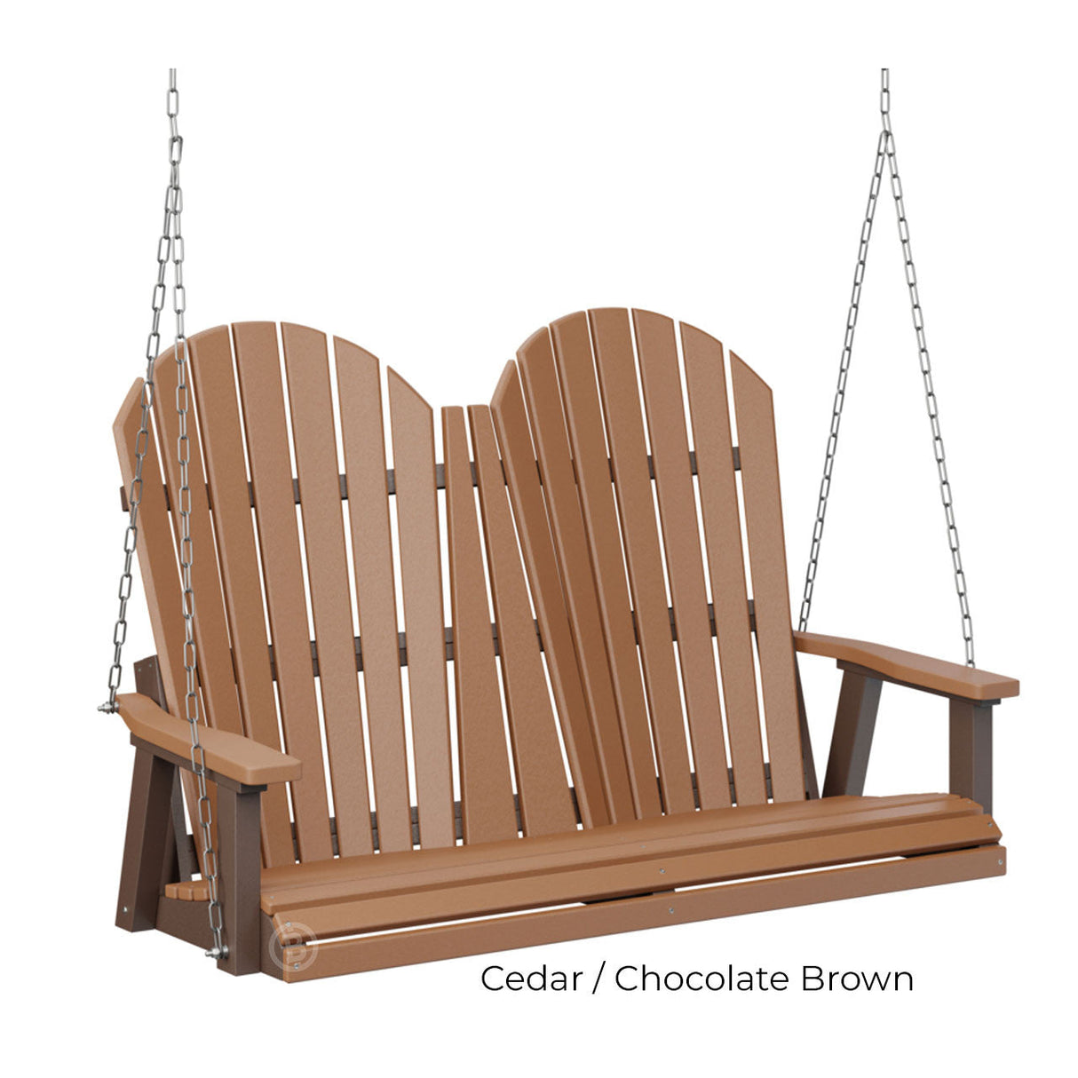 Berlin Gardens Comfo-Back Double Swing (Stainless Chains)