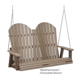 Berlin Gardens Comfo-Back Double Swing (Stainless Chains)