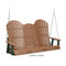 Berlin Gardens Comfo-Back Three Seat Swing w/Console (Stainless Chains)