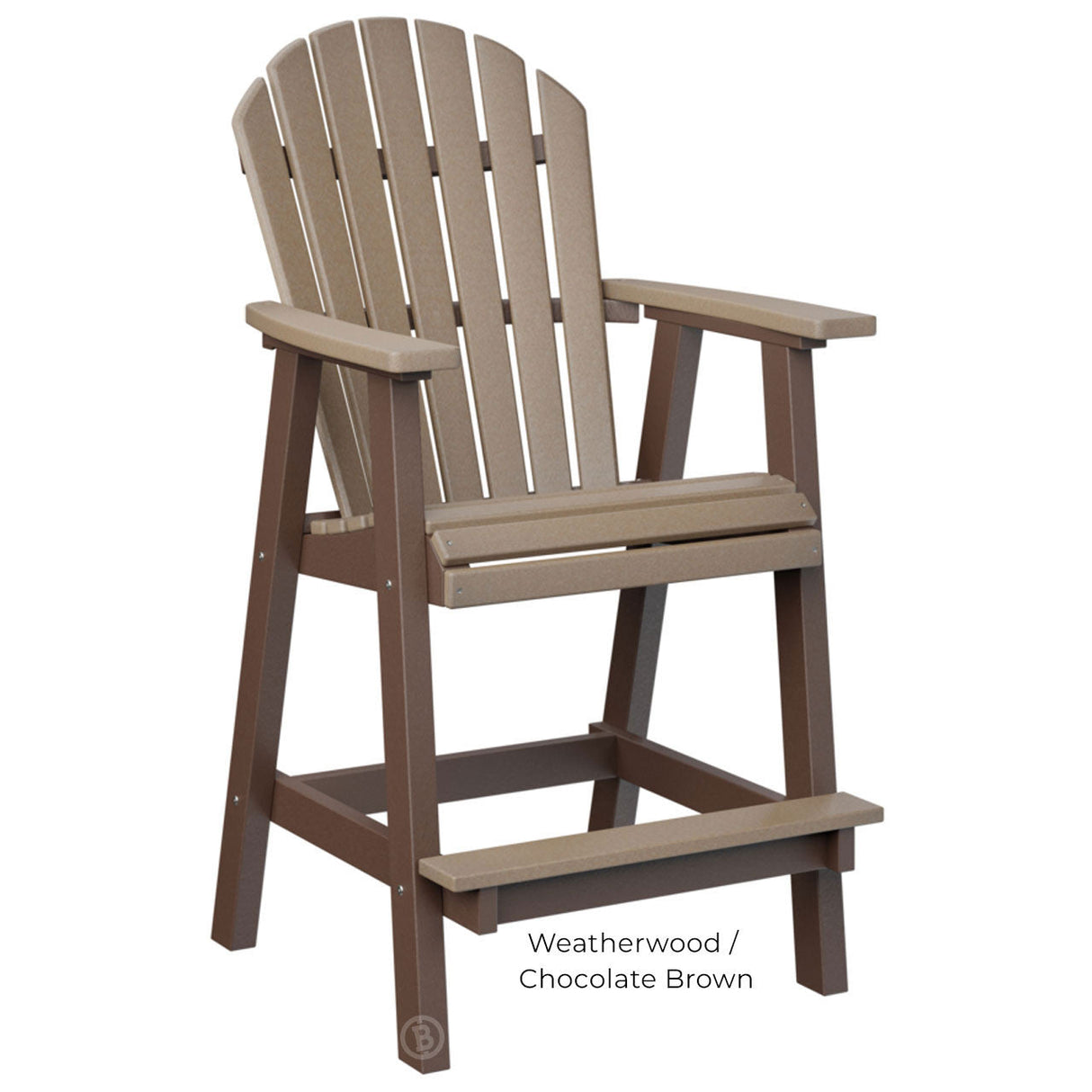 Berlin Gardens Comfo-Back Bar Chair