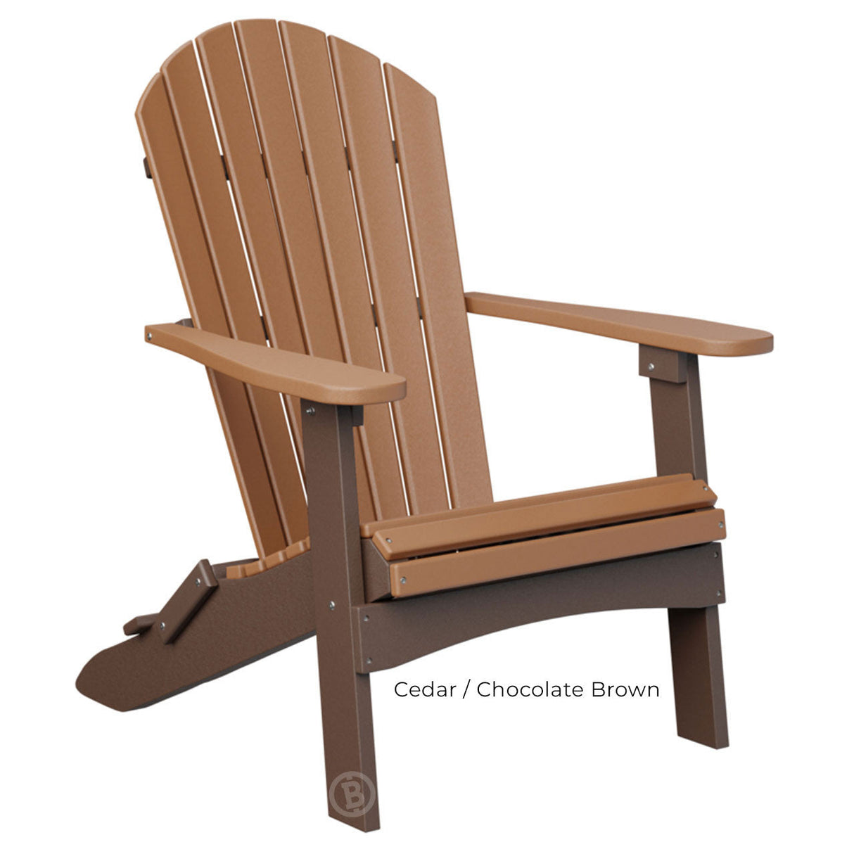 Berlin Gardens Comfo-Back Folding Adirondack Chair