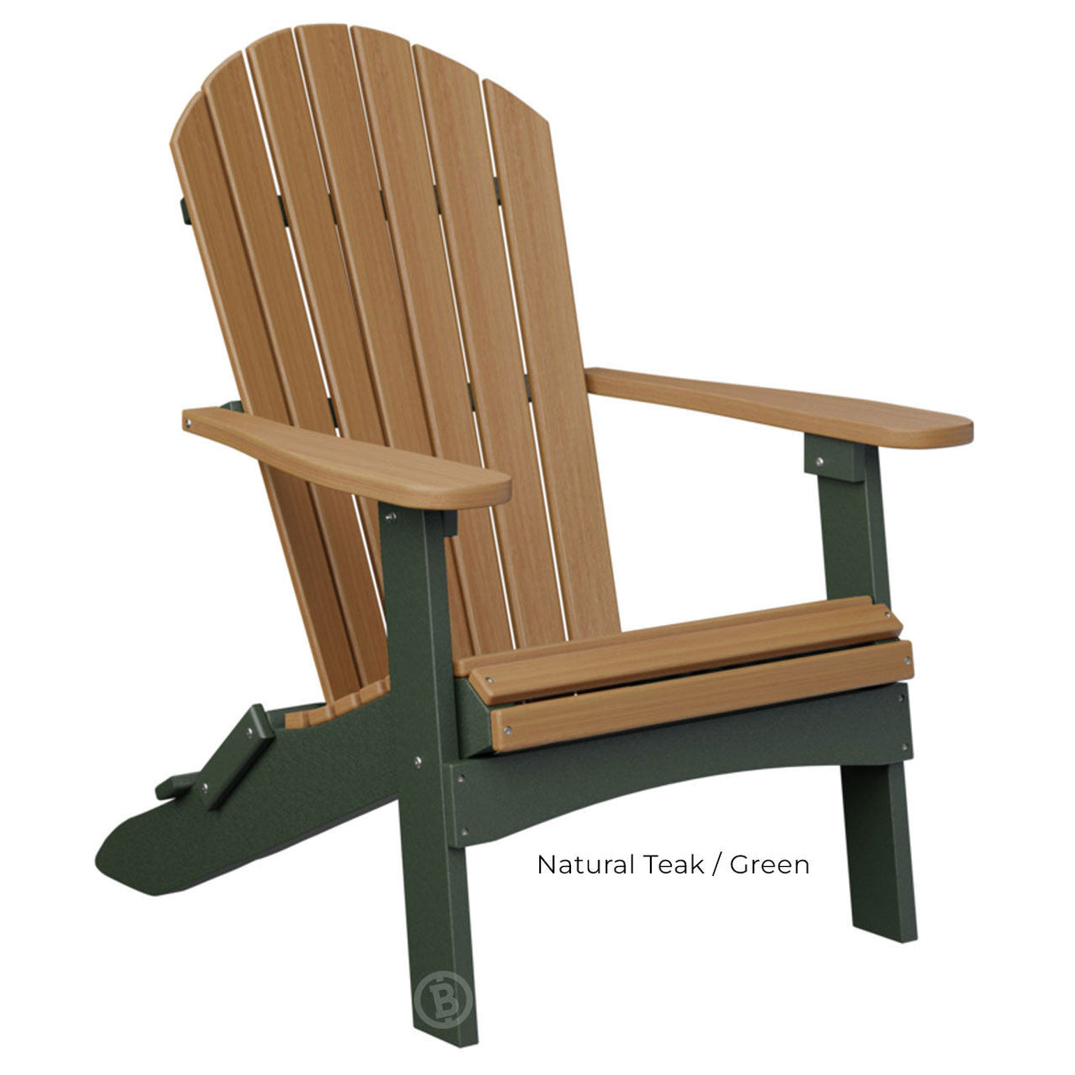 Berlin Gardens Comfo-Back Folding Adirondack Chair
